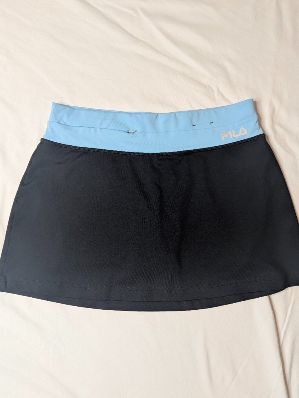 FILA Sport Women’s Athletic Skort – Size Small – Black & Light Blue